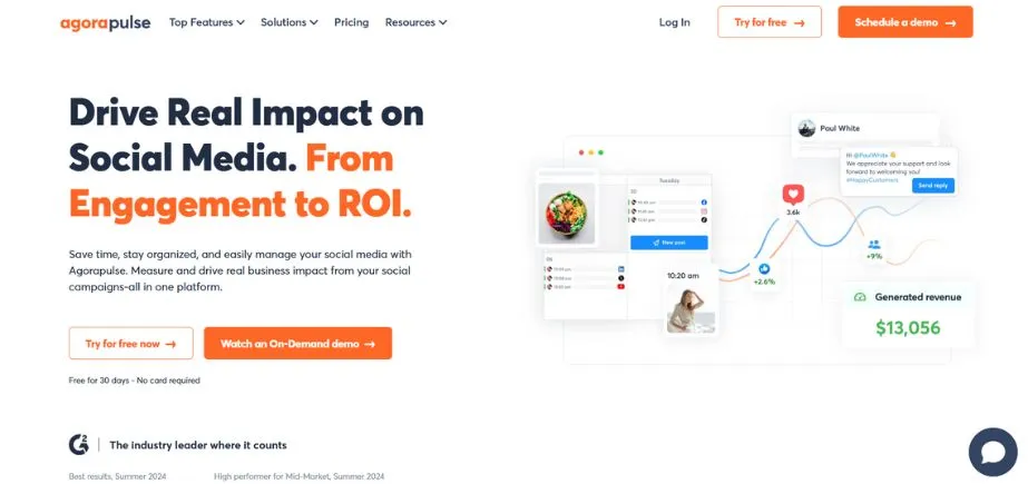 Agorapulse - AI Social Listening Tools