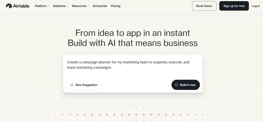 Airtable - Asana Alternatives