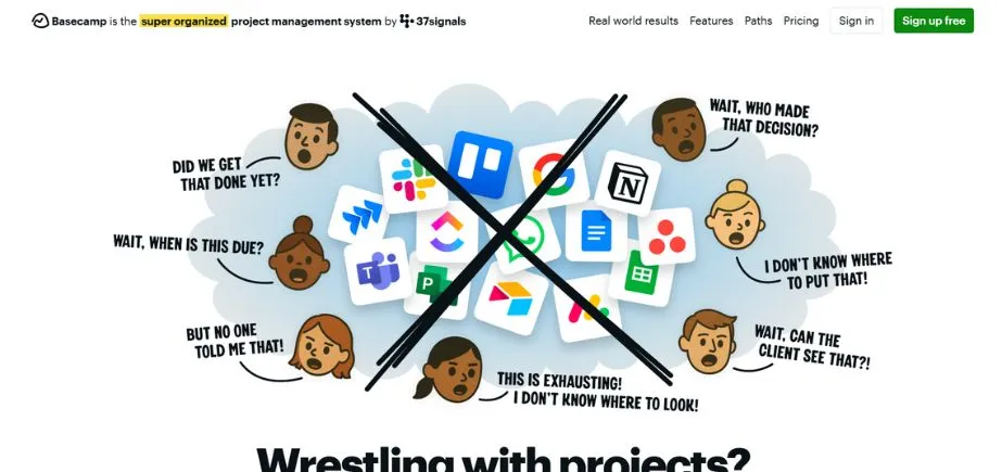 Basecamp - Asana Alternatives