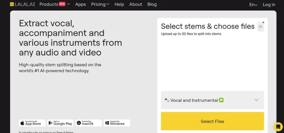 LALAL.AI - AI Tools For Marketing