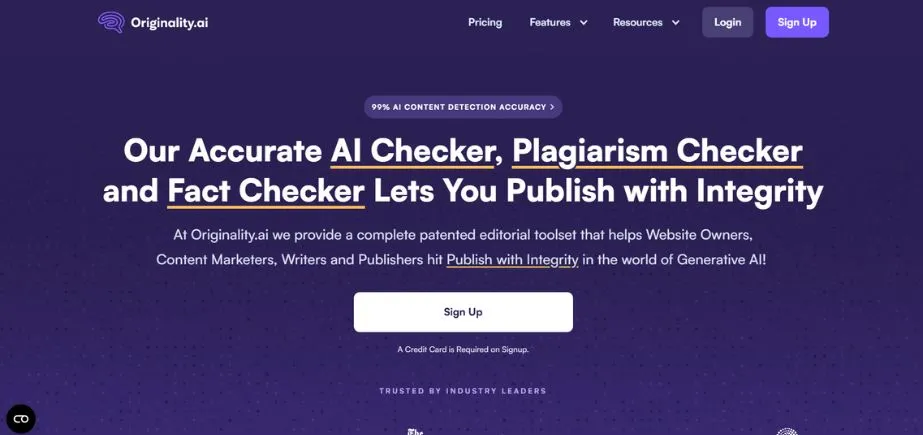 Originality AI - AI Tools For Marketing