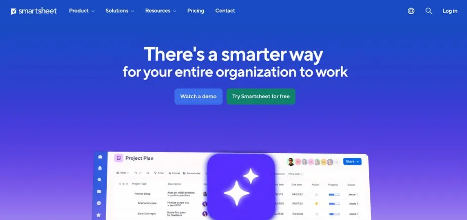 Smartsheet - Asana Alternatives