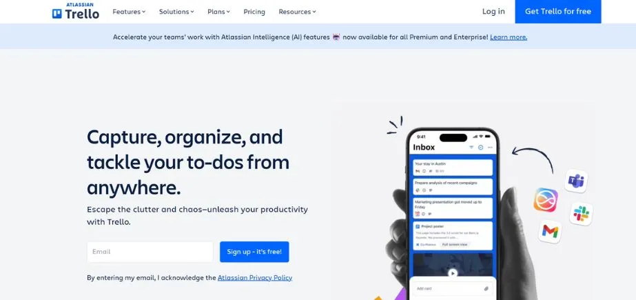 Trello - Asana Alternatives