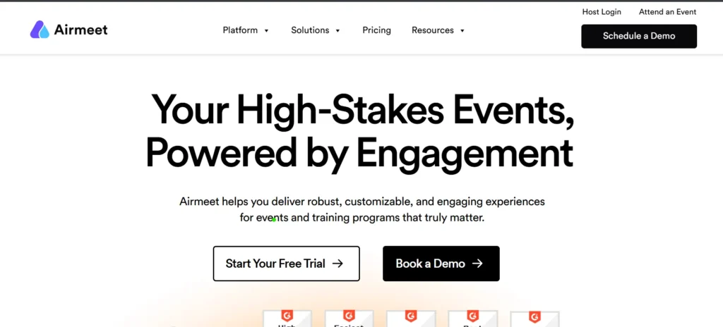 Airmeet  - Video Conferencing Software