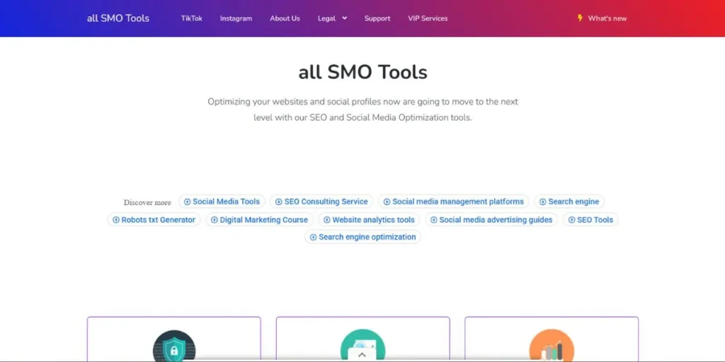 All SMO Tools - Allsmo Tools