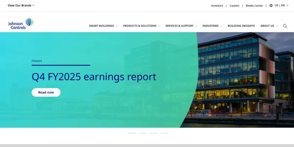 Automation Companies in India- Johnson Controls India