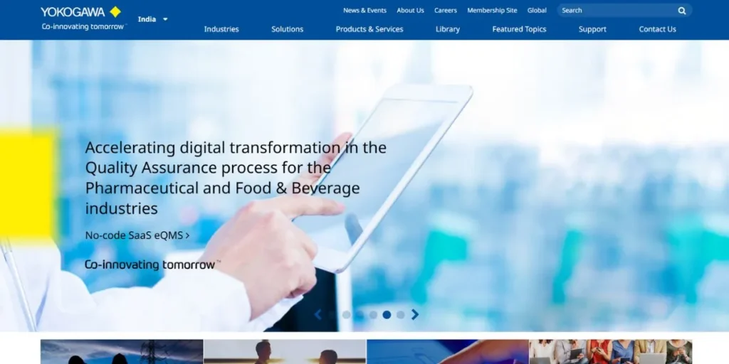 Automation Companies in India- Yokogawa India