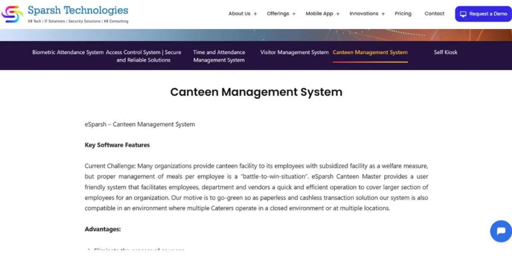 Canteen Management Software