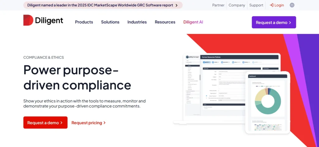 Diligent One Platform - Compliance Management Software