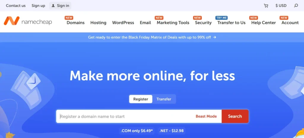 Cheap Web Hosting - Namecheap