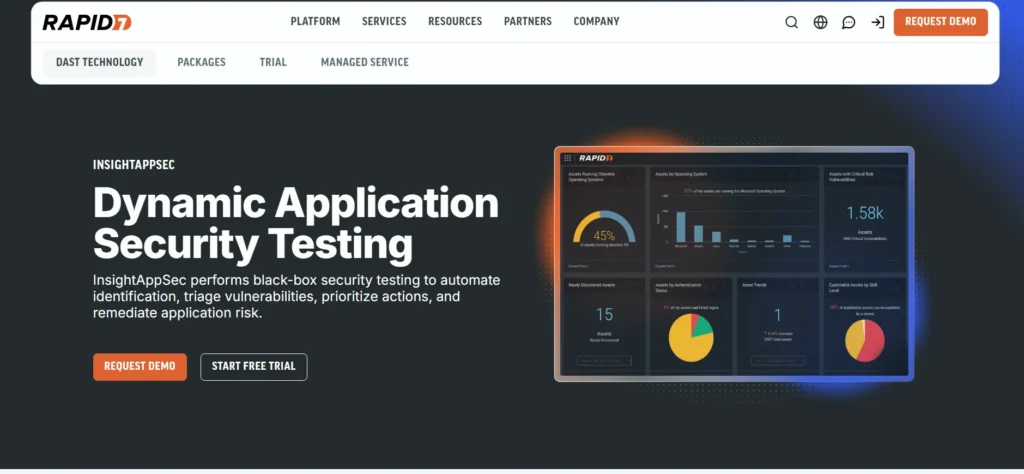 Website Vulnerability Scanners - Rapid7