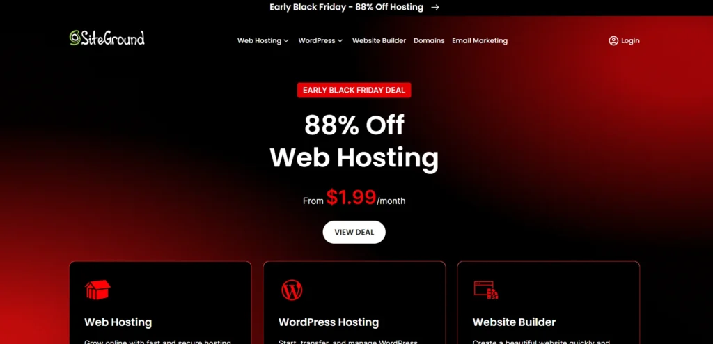 Cheap Web Hosting - SiteGround