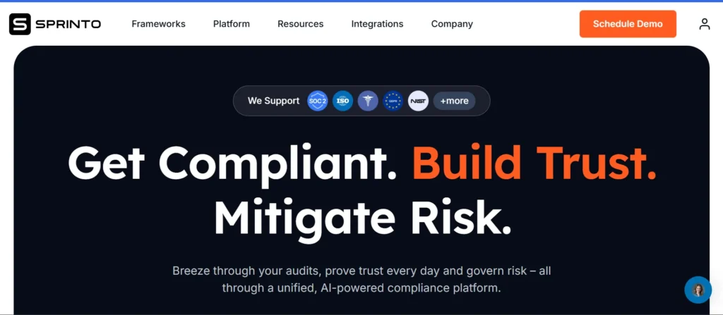 Sprinto - Compliance Management Software