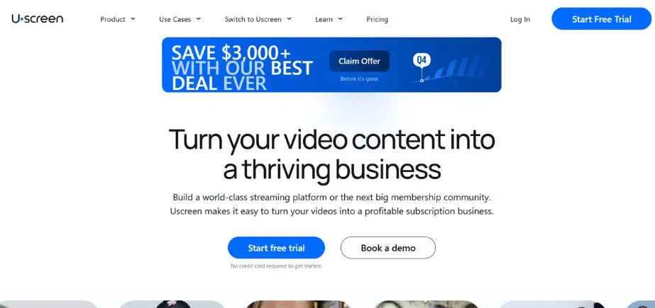 Uscreen - OTT App Development Companies