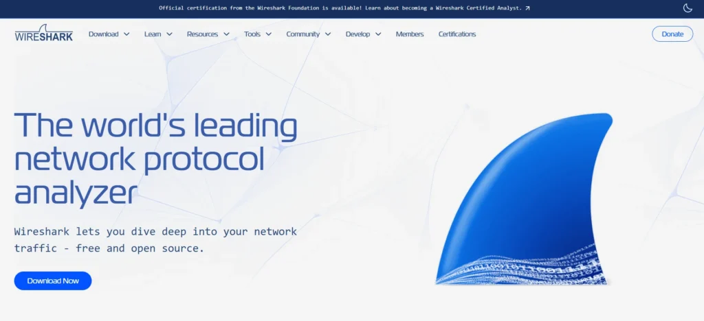 Website Vulnerability Scanners - Wireshark