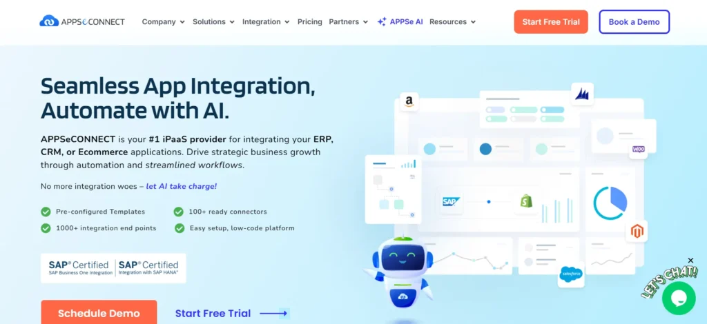 APPSeCONNECT - Magento SAP Integration Solution