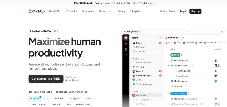 ClickUp - Office Automation Software