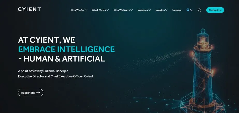 Cyient - AI Development Companies in India