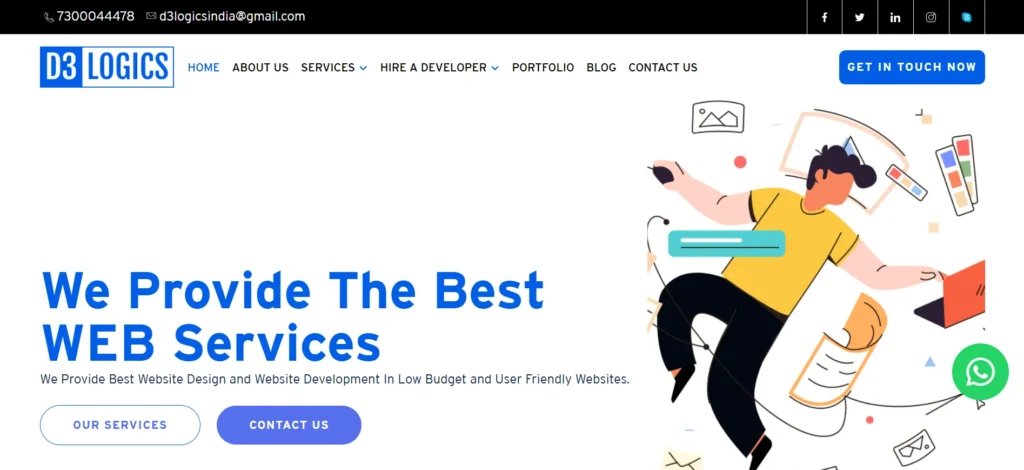 D3logics - Web Development Company in Jaipur