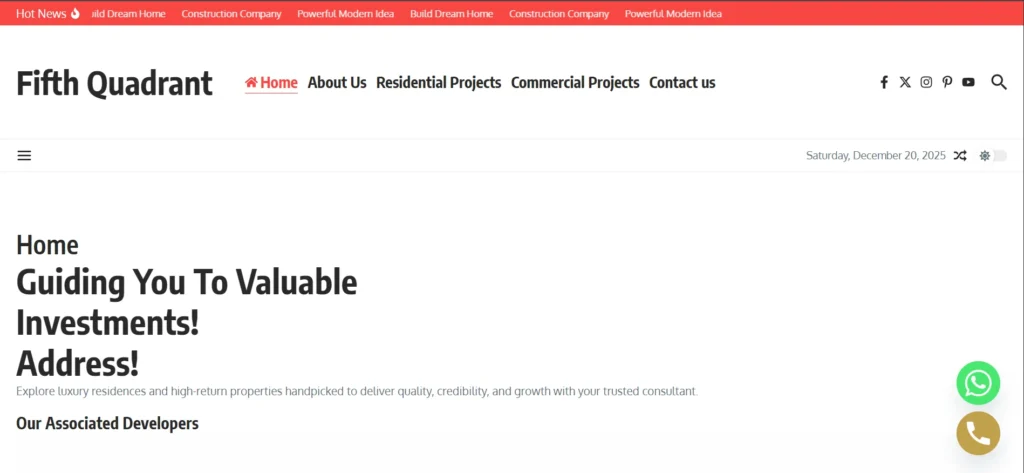 Fifth Quadrant - Web Development Company in Lucknow