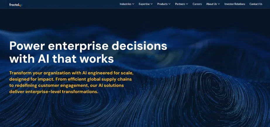 Fractal Analytics - AI Development Companies in India