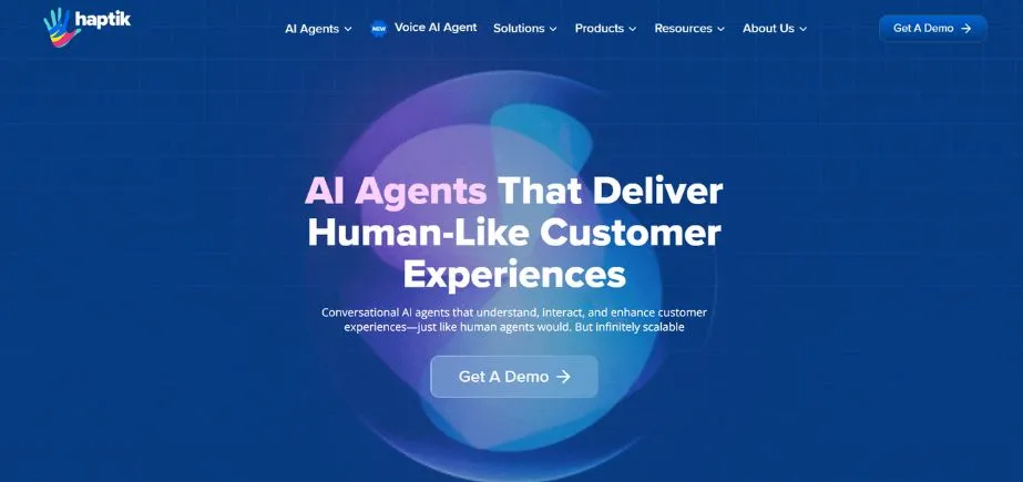 Haptik - AI Development Companies in India