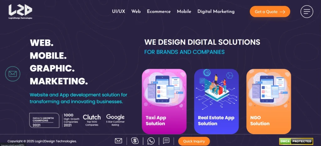 Login2Design Technologies - Web Development Company in Jaipur