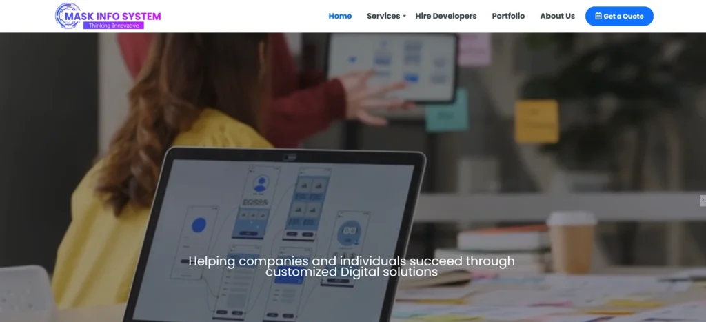 Web Development Companies in Indore - Mask Info Systems