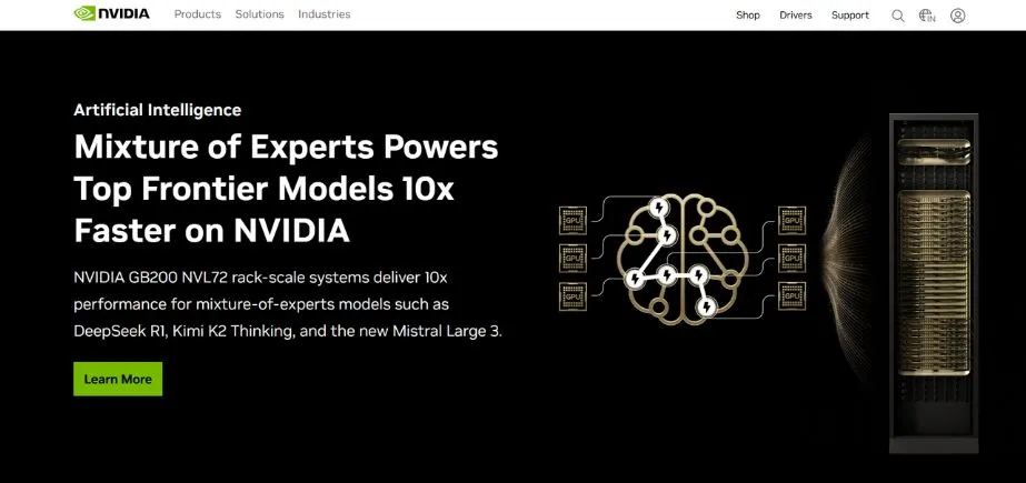 NVIDIA - AI Development Companies in India