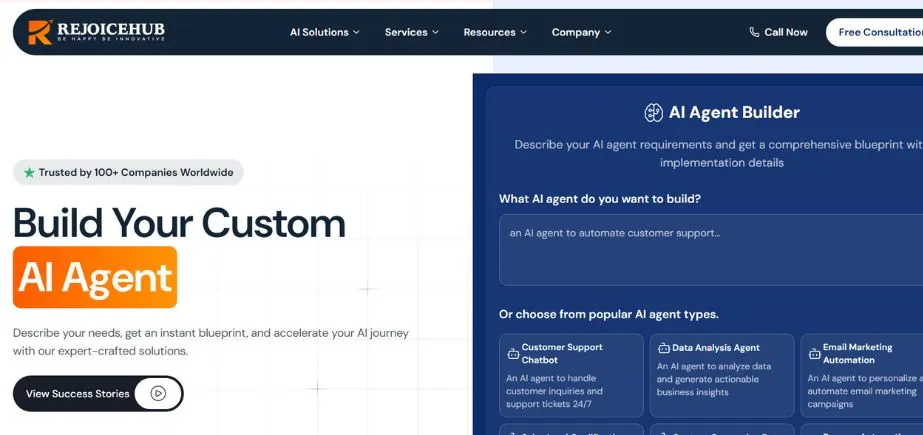 Rejoicehub LLP - AI Development Companies in India