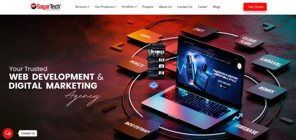 Web Development Company In Mumbai - Sagar Tech