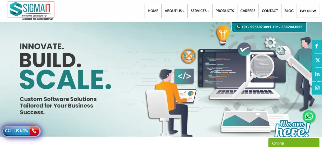 SigmaIT Software Designers Pvt. Ltd - Web Development Company in Lucknow