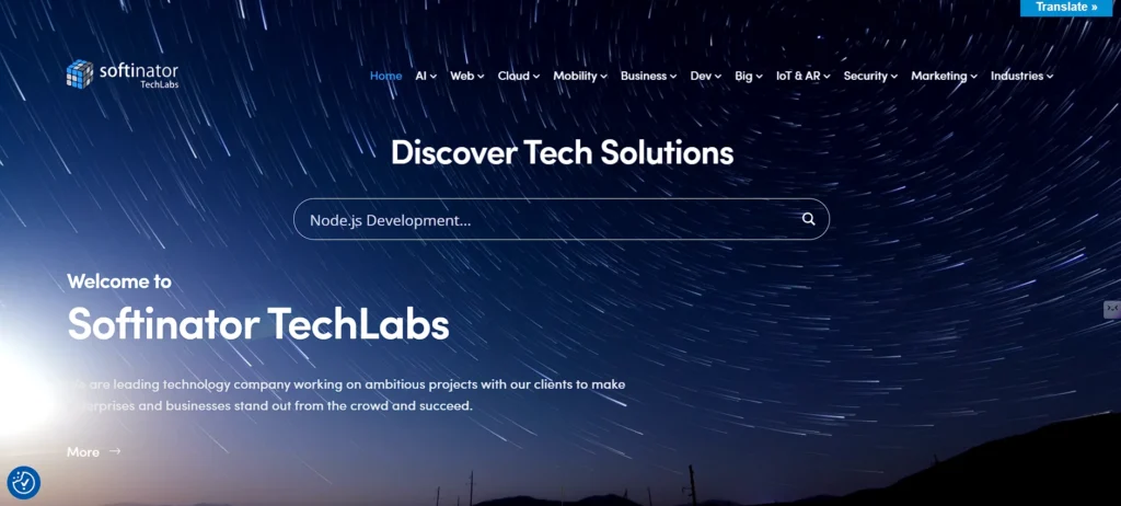 Web Development Companies in Indore - Softinator TechLabs Private Limited