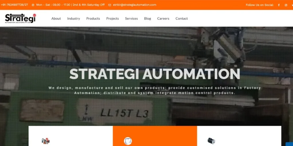 Strategia Automation - Industrial Automation Companies in Bangalore
