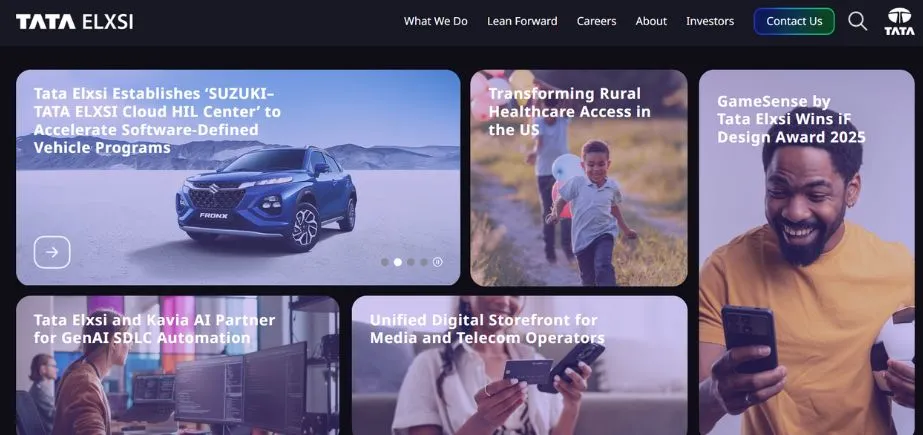 Tata Elxsi - AI Development Companies in India