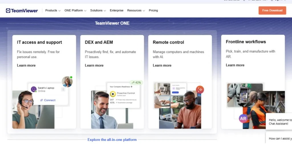 Free AnyDesk Alternatives