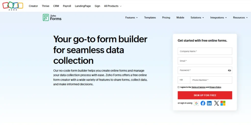 Google Forms Alternatives