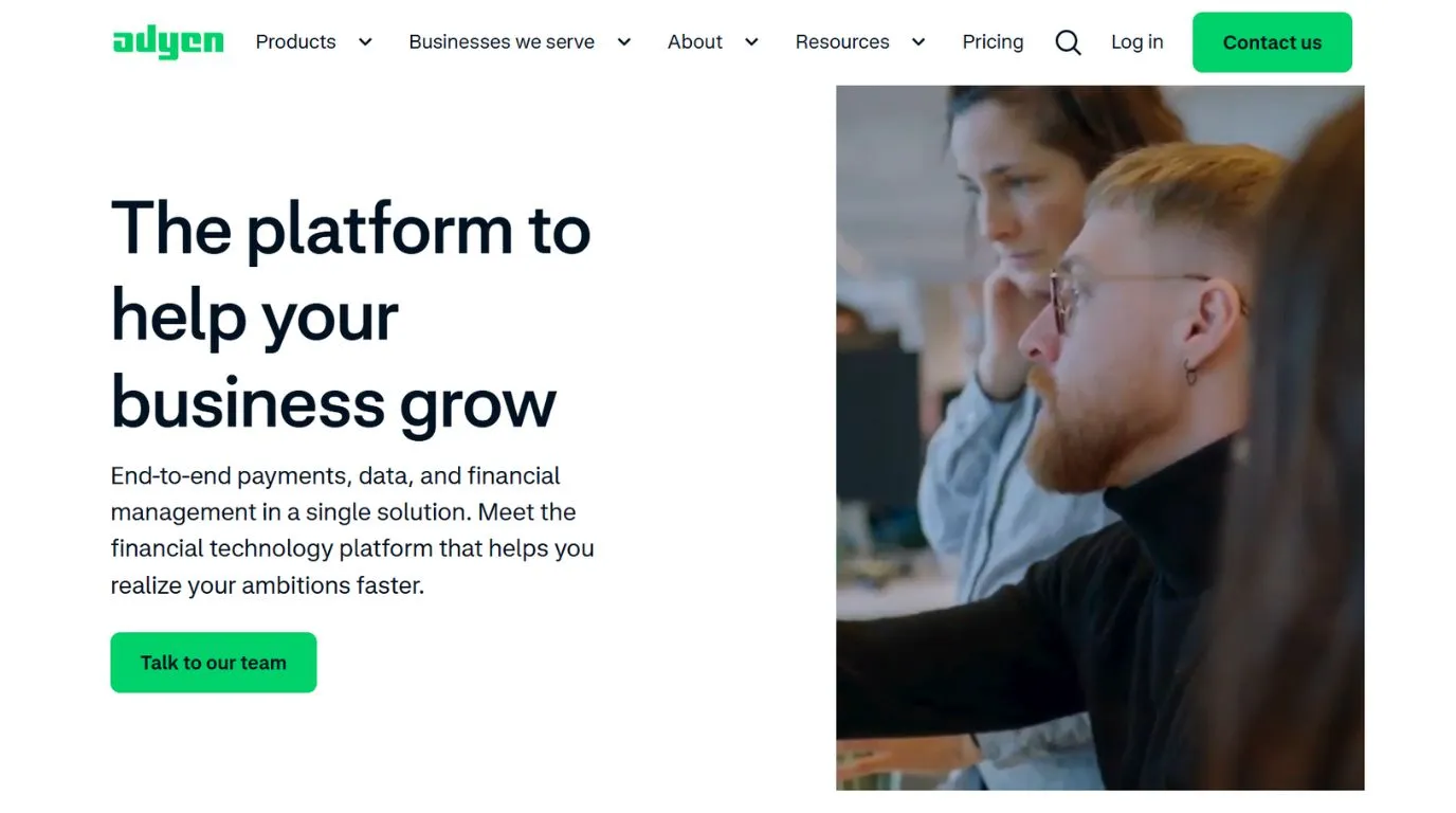 adyen - stripe alternatives
