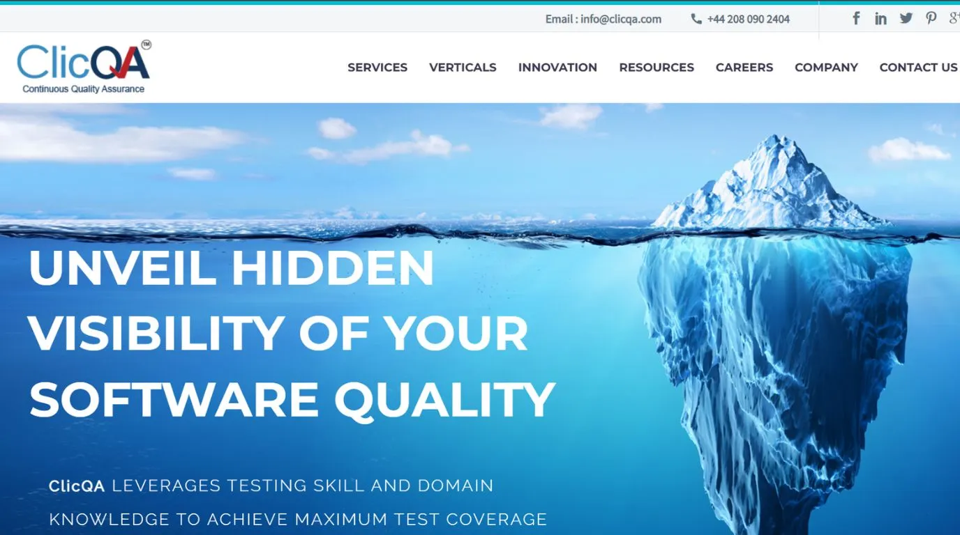 clicqa - automation companies in Hyderabad