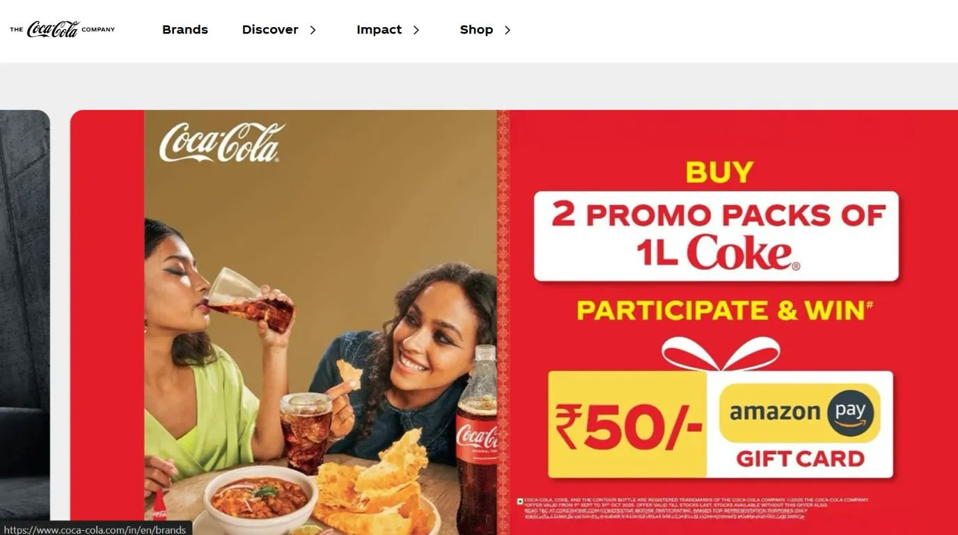 cocacola - American companies in India