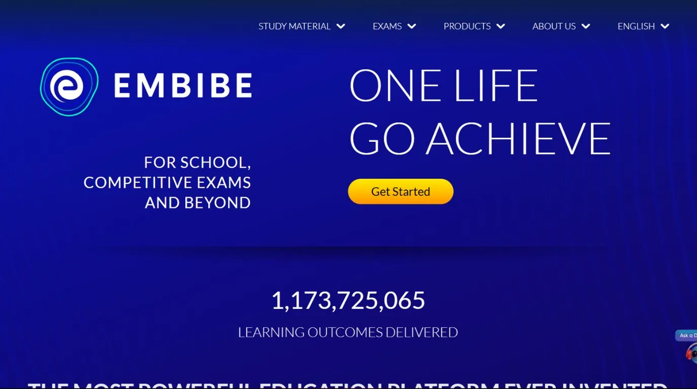 embibe - edTech companies in Bangalore