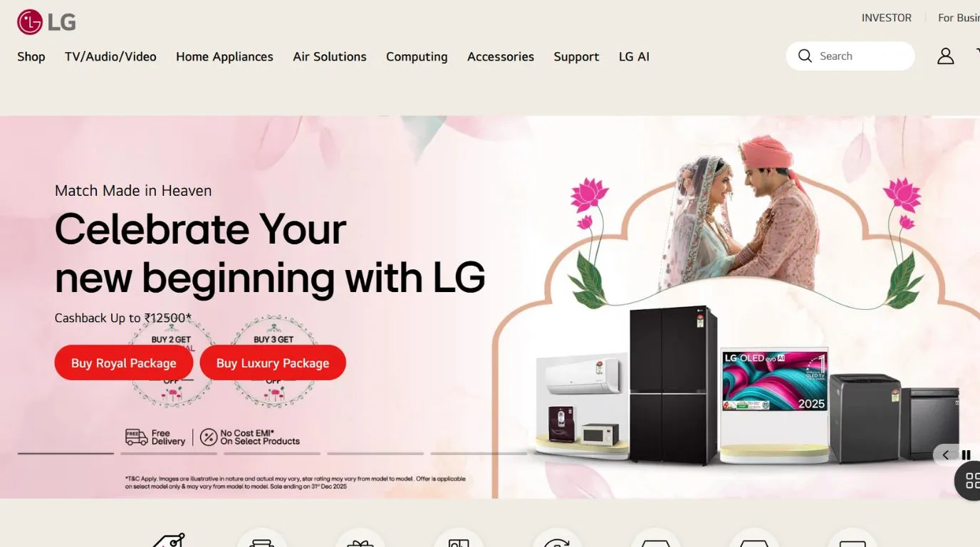 lg - Korean companies in india