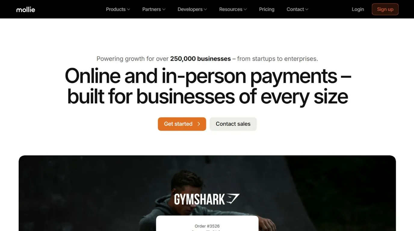 mollie - stripe alternatives