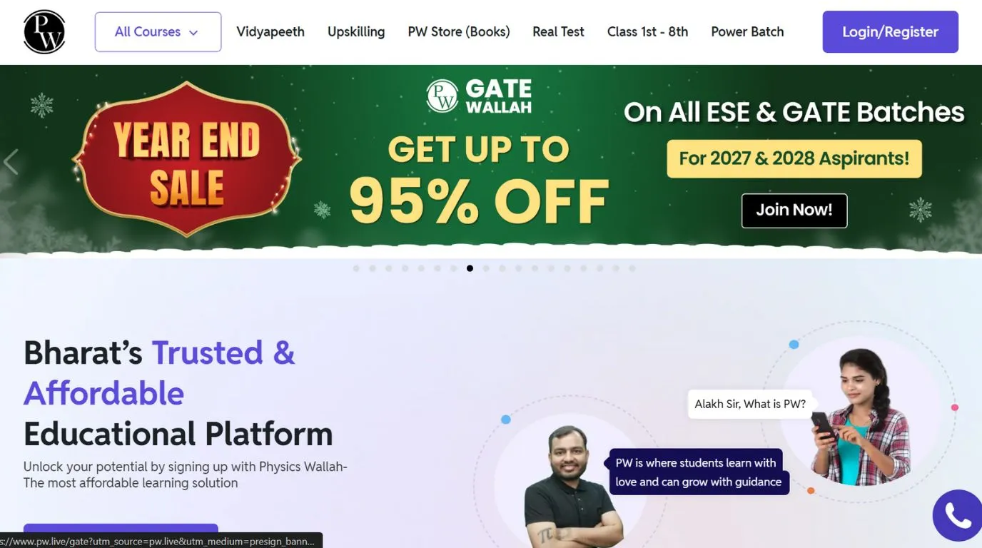 physics wallah - edtech companies in Noida