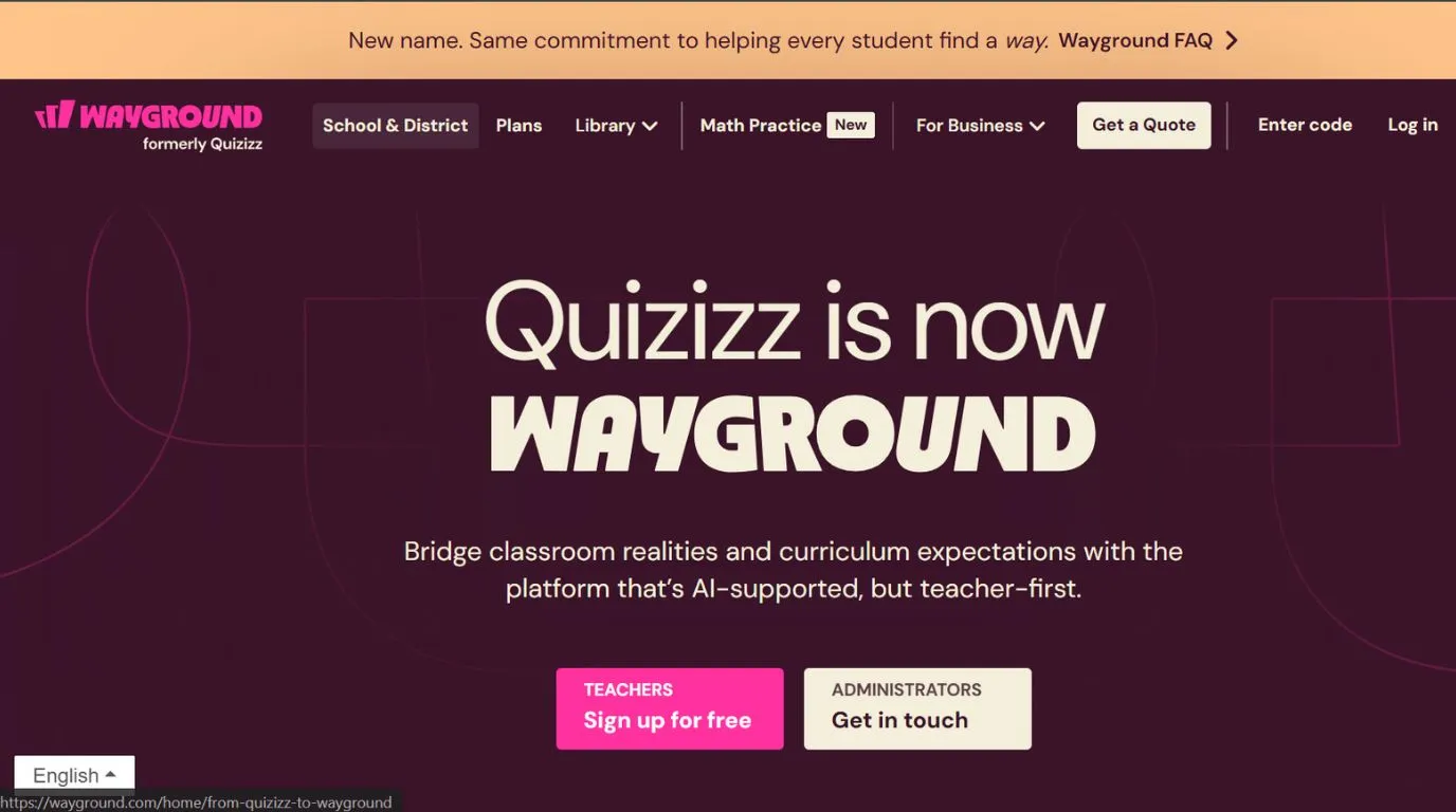 wayground - edTech companies in Bangalore