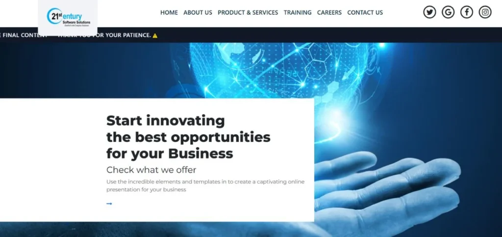 21st Century Software Solutions - Software Companies in Vizag