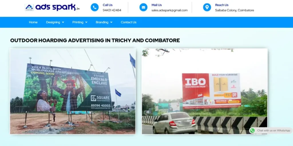 Ads Spark - Advertising Agency in Coimbatore