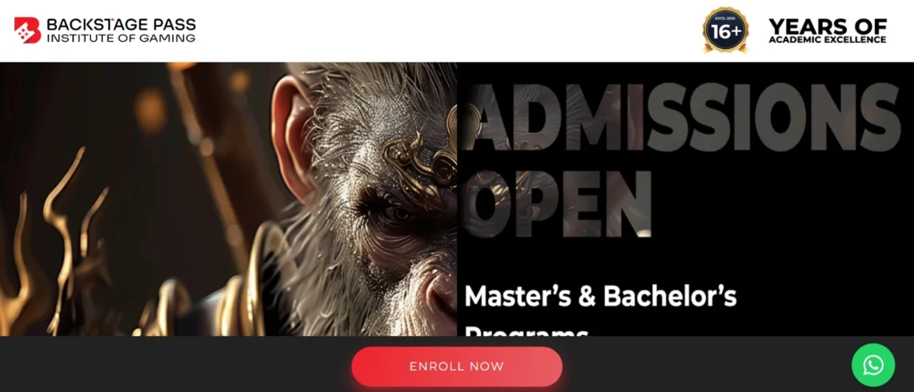 Game Development Courses in Hyderabad 
- Backstage Pass