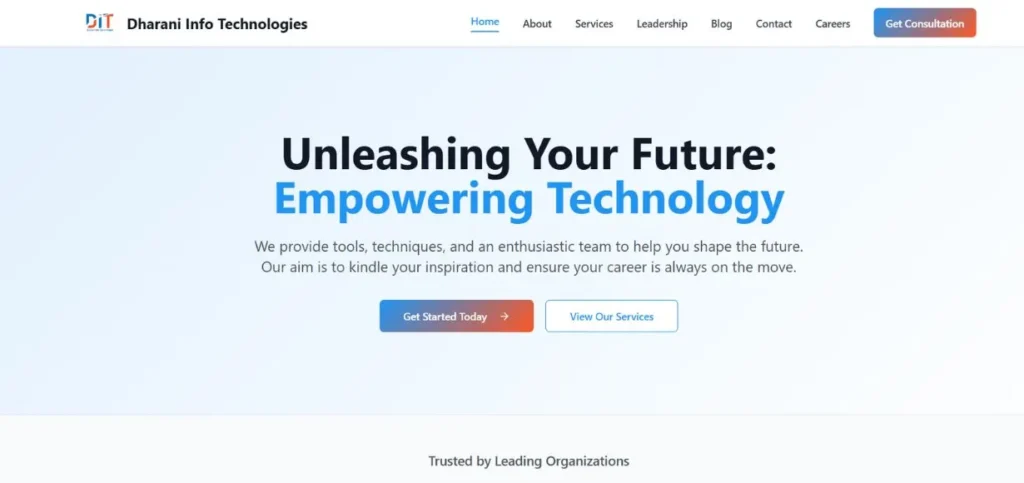 Dharani Info Technologies - Software Companies in Vizag