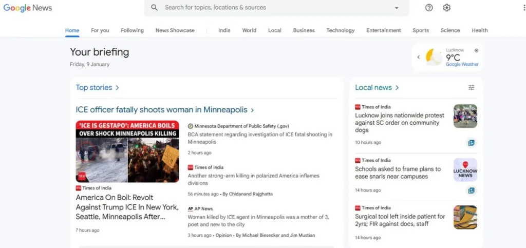 Google News - Content Syndication Platforms